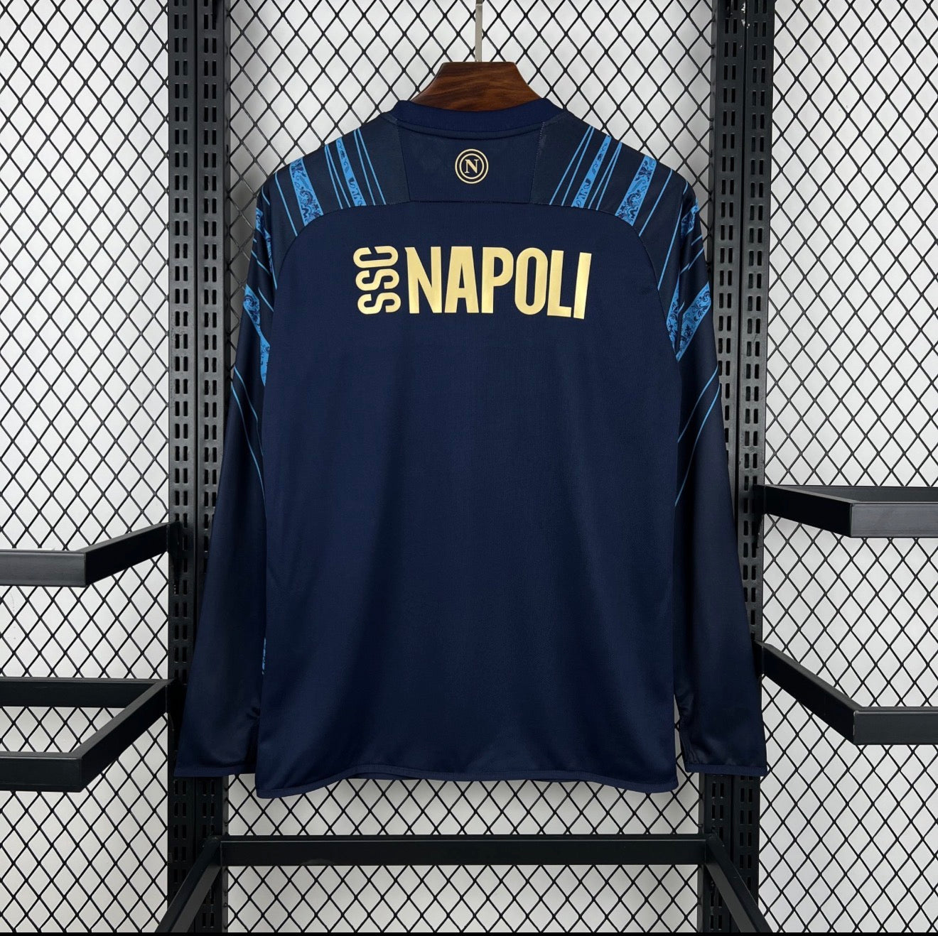 NAPOLI PRE MATCH 25/26 MANGA LARGA HOMBRE