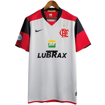 Camisa Retrô Flamengo Away 2008/09 Masculino - Branco
