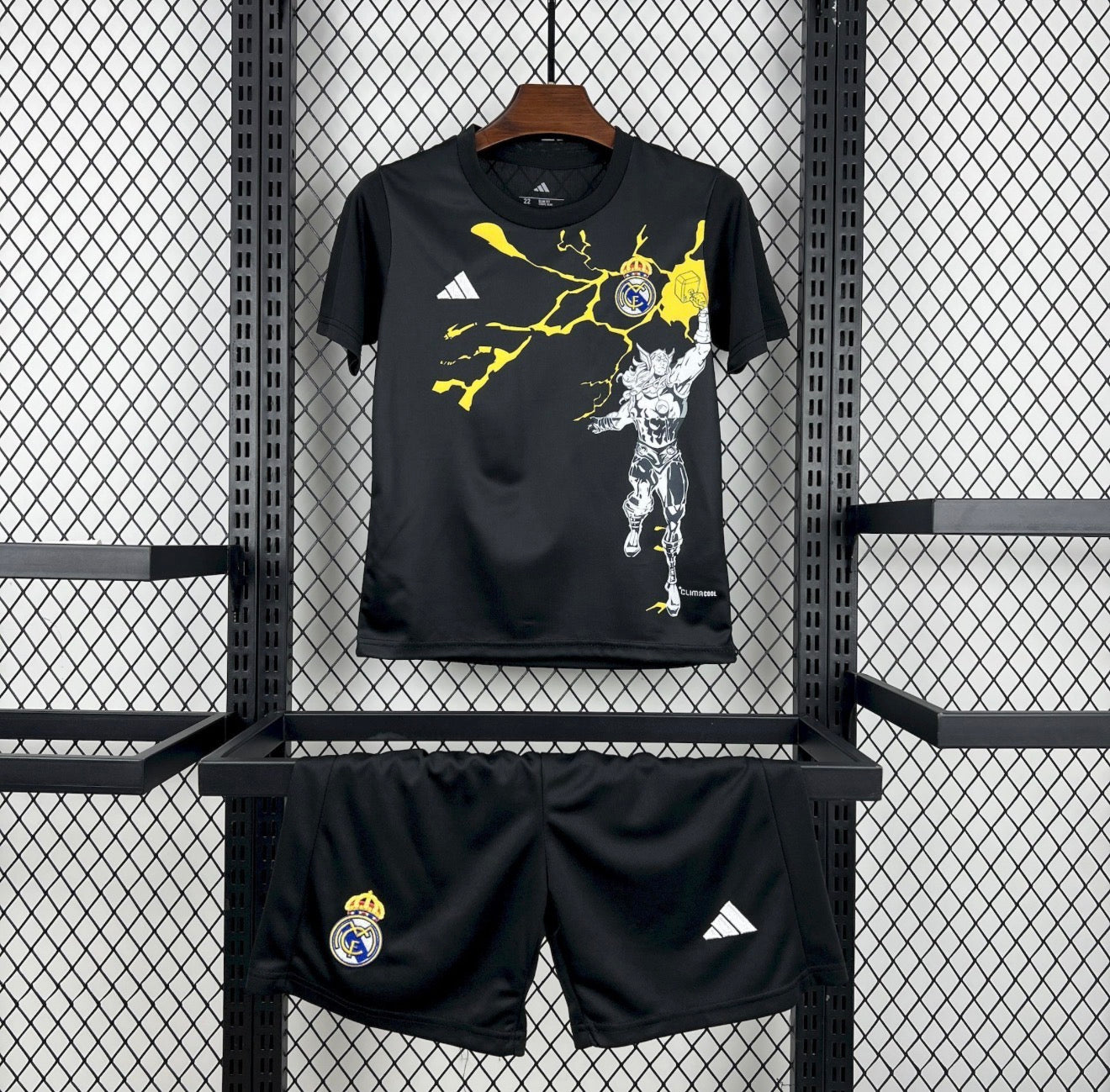 MERENGUES PRE MATCH 25/26 CONJUNTO INFANTIL