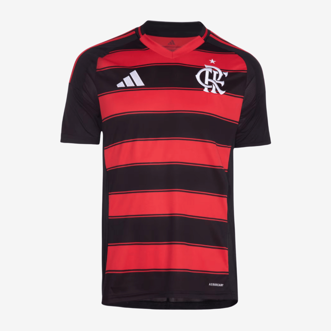 Camisa Adidas Flamengo 2025/26 I SAÚL N° 8