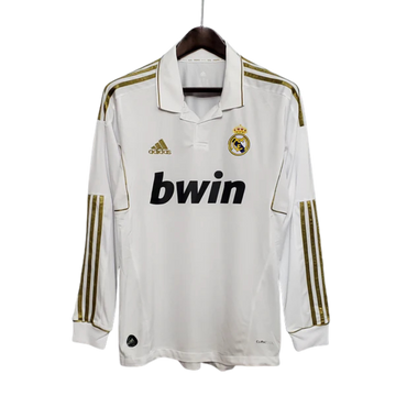 Camisa Manga Longa Real Madrid 11/12 Adidas - Branco