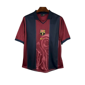 Camisa Barcelona Cactus Jack Home 2000/01 Retrô