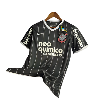 Camisa Corinthians Retrô 2012/13 Home Nike Masculina - Preto